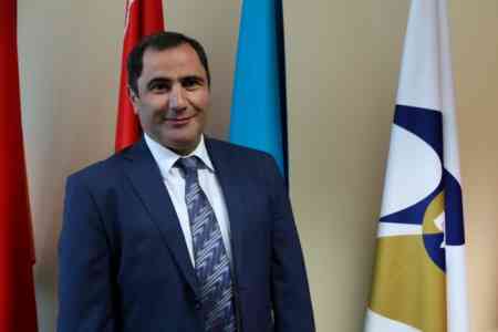 Ваагн Казарян назначен директором департамента таможенно-тарифного и нетарифного регулирования ЕЭК