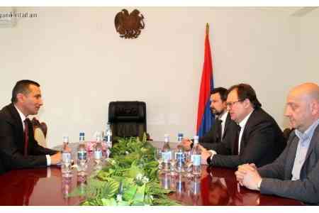 Губернатор Сюника встретился с президентом группы GPM