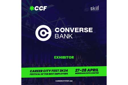 Կոնվերս Բանկը միացել է Career City Fest-ին