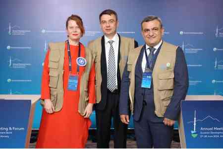 В Алматы состоялась церемония подписания Письма о намерениях между ЕАБР, WFP и Еремяном по реализации проекта "Молоко в школы" в Армении