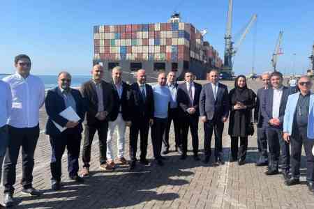 Делегация Министерства экономики посетила иранский порт Чабахар