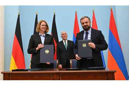 Посольство Германии раскрыло детали подписанного соглашения с Минэкономики Армении