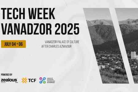Tech Week-2025 пройдет в Ванадзоре: более 50 спикеров, хакатон, конференции, образовательное ЭКСПО