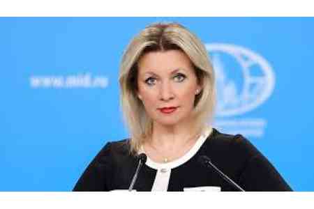 Мария Захарова: Трехсторонние договоренности с участием России, Армении и Азербайджана в контексте разблокирования региональных экономических связей остаются актуальными