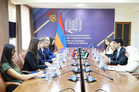 Economy Minister: Armenia open to Emirati investments