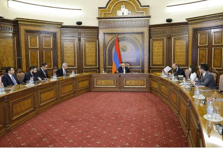 Փաշինյանի մոտ քննարկվել են TRIPP նախագծի իրագործմանն առնչվող հարցեր